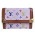 Louis Vuitton Porte Monnaie Plat Wallet, front view